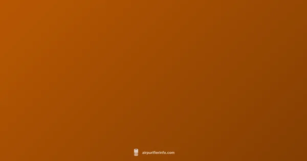 Blinking Red Indicator - Air Purifier Info (illustration)