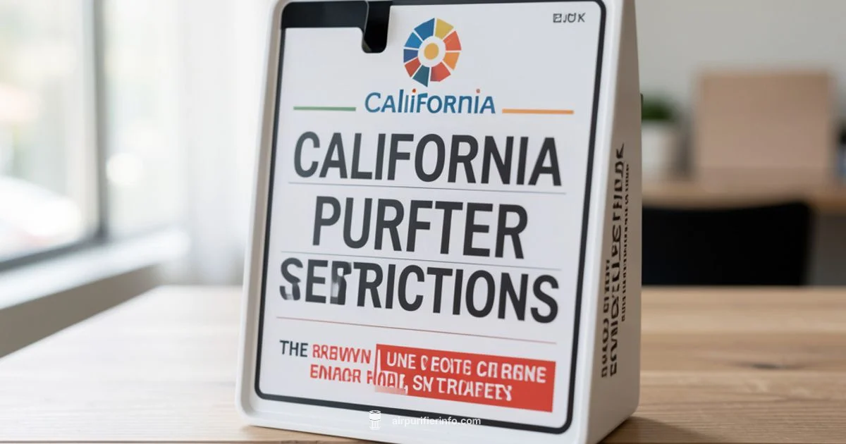 CA Purifier Rules - Air Purifier Info