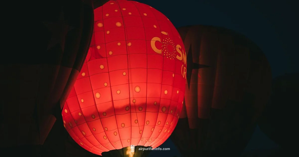 Red Night Indicator - Air Purifier Info