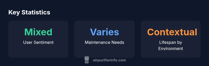 Infographic showing key statistics about K&N air filters in home use